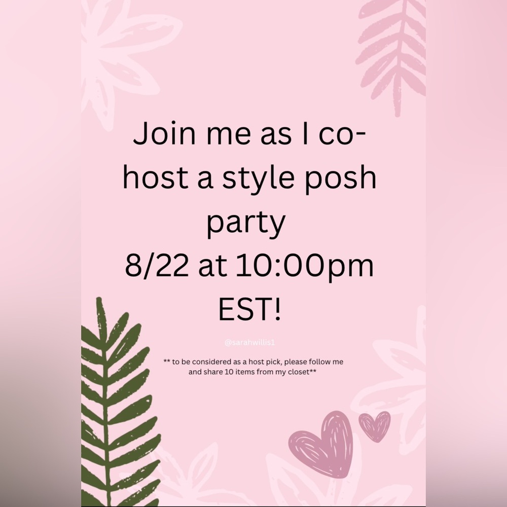 Co-Hosting a party!!!!